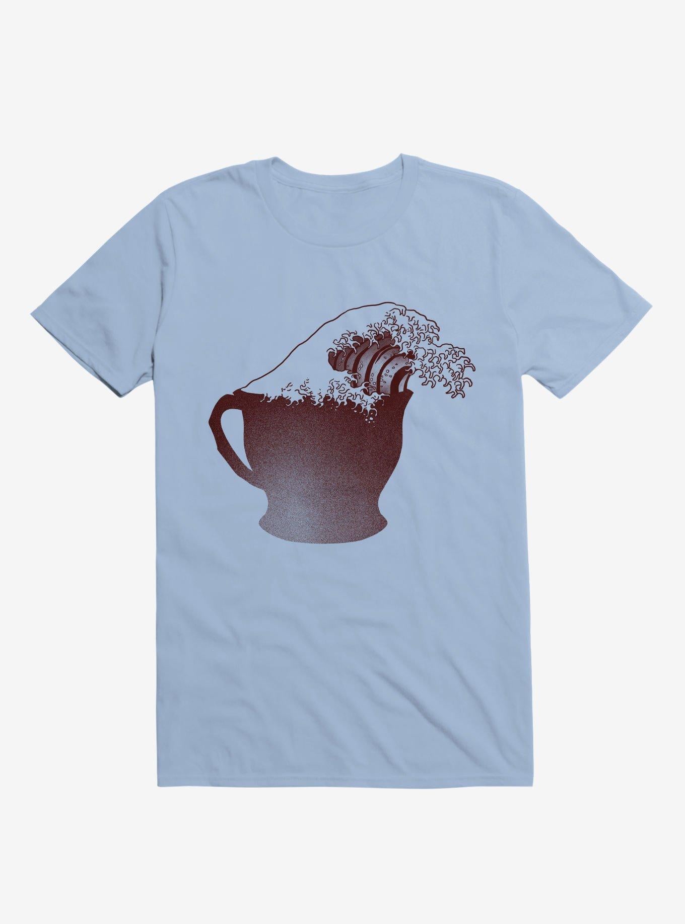Coffee Wave Light Blue T Shirt T Shirt Trending US Hot Right Now
