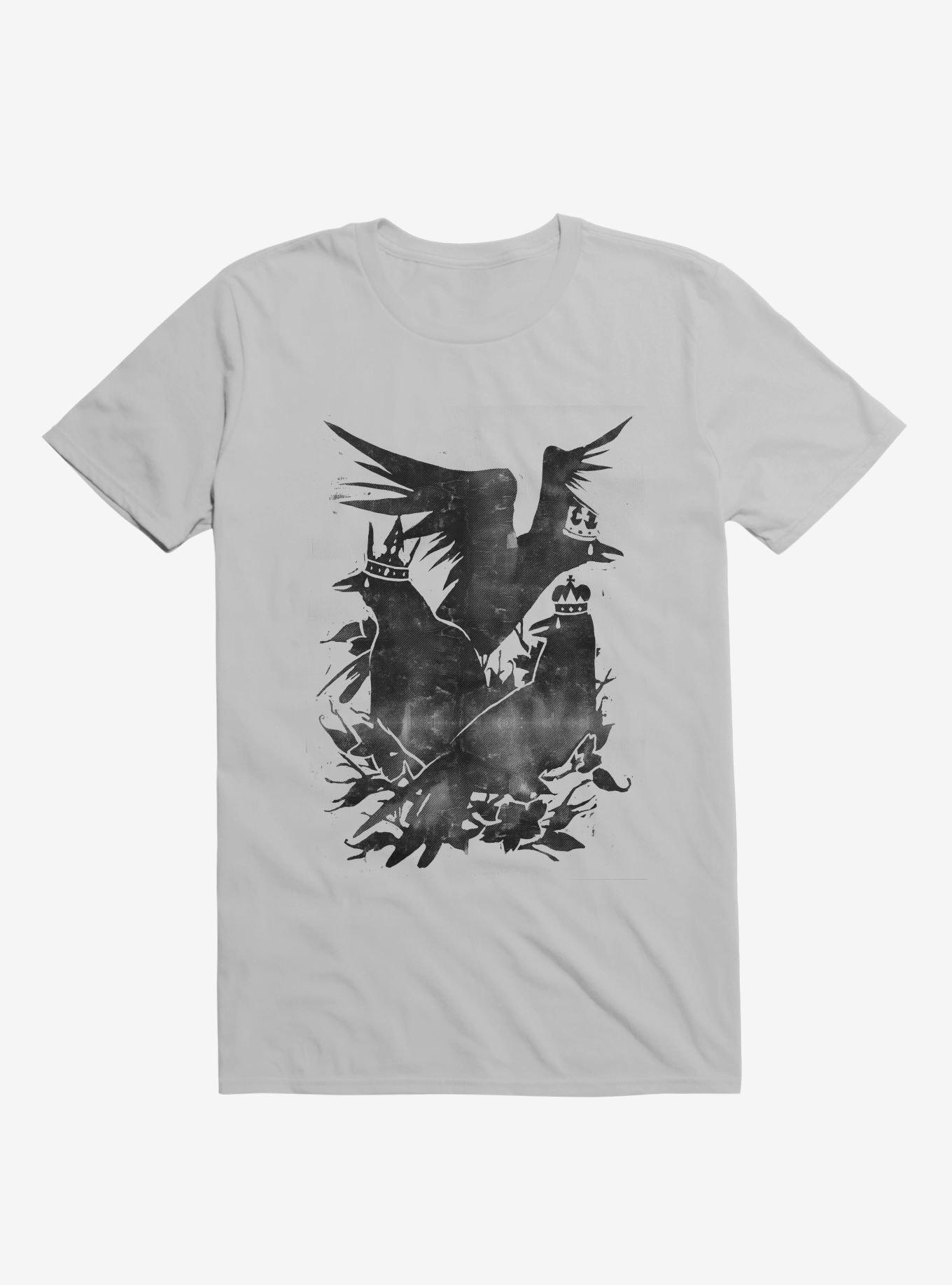 Crowned Crows Ice Grey T Shirt T Shirt Trending US