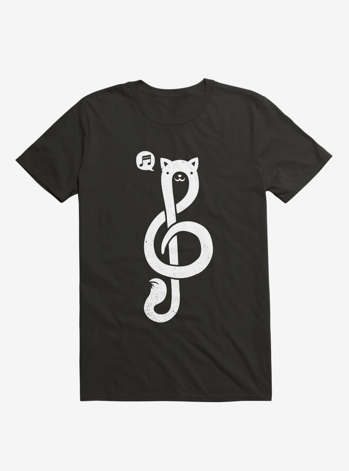 Musicat Black T Shirt T Shirt Trending US