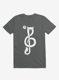 Musicat Charcoal Grey T Shirt T Shirt Streetwear Style Gift Ready