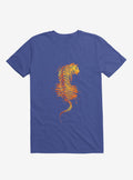Tiger Ink Royal Blue T Shirt T Shirt Trending US