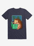 World Domination For Hedgehogs Navy Blue T Shirt T Shirt Comfort Fit Hot Right Now