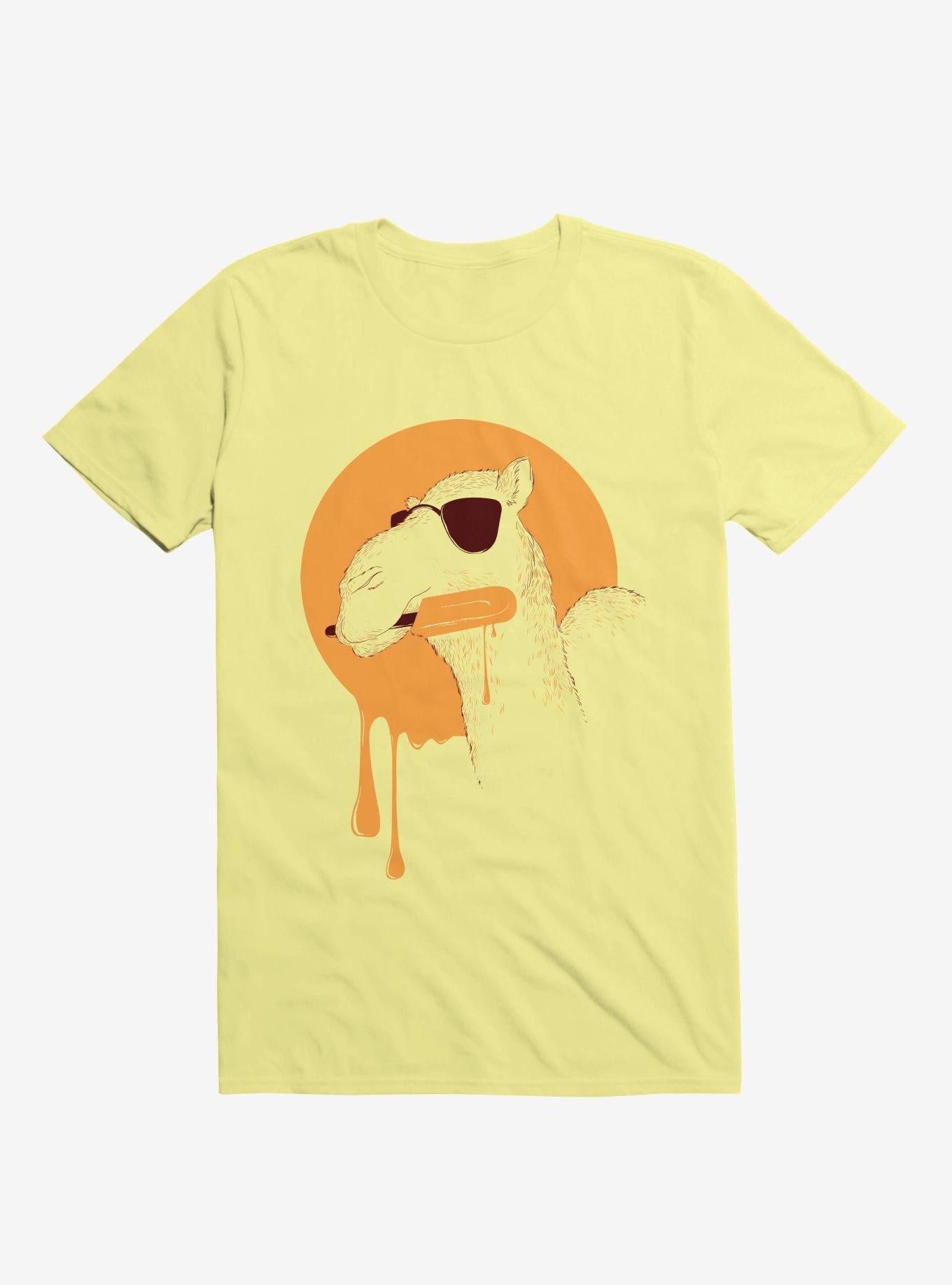 Summer Corn Silk Yellow T Shirt T Shirt Trending US