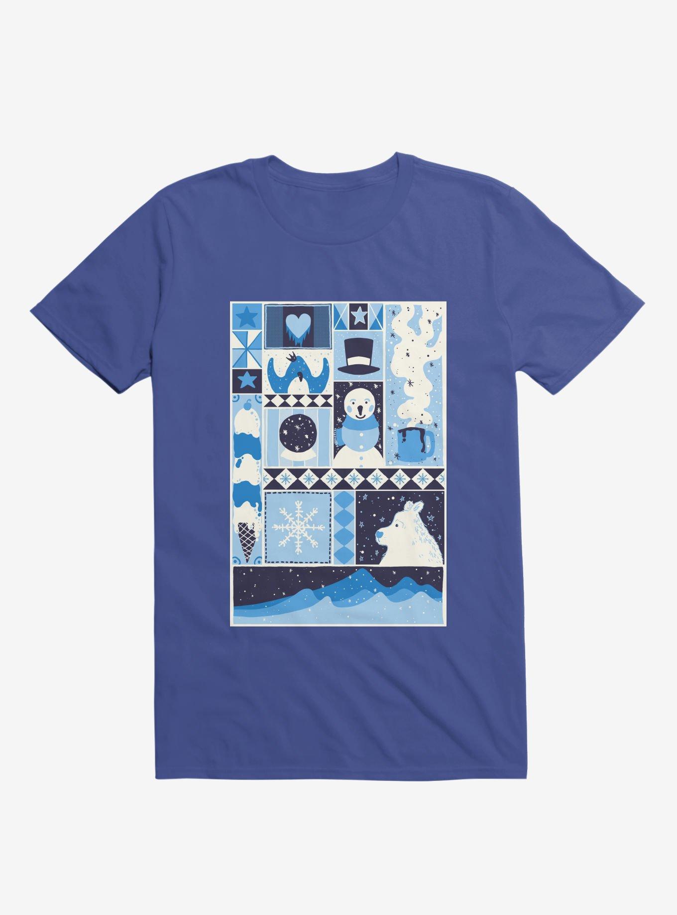 Winter Royal Blue T Shirt T Shirt Trending US