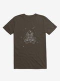 Zen Astronaut Brown T Shirt T Shirt High Search Demand Daily Wear