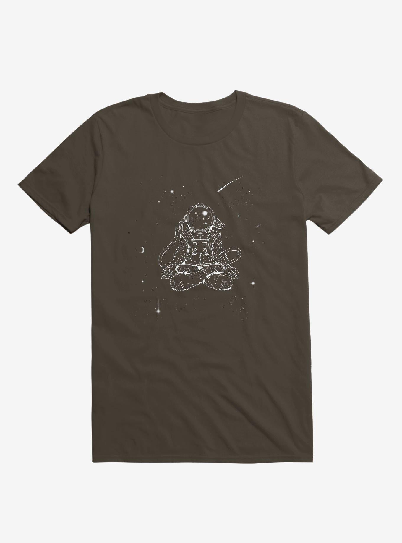 Zen Astronaut Brown T Shirt T Shirt High Search Demand Daily Wear