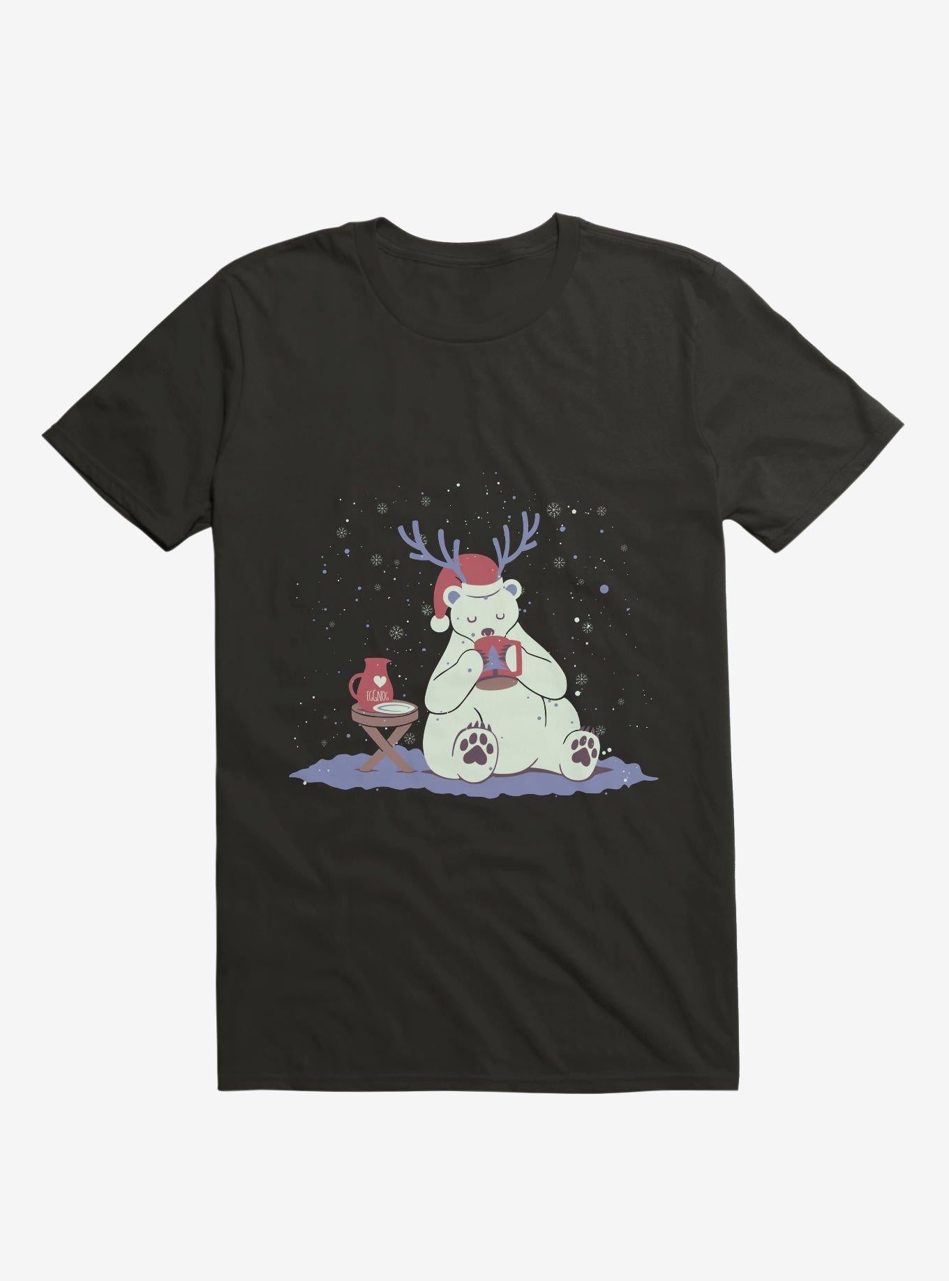 Polar Xmas Eggnog T Shirt T Shirt Gym Lifestyle Daily Wear