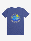 Starry Night Universe Royal Blue T Shirt T Shirt Premium Print Fan Favorite