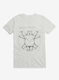 Vitruvian Bear White T Shirt T Shirt Viral TikTok Gift Ready