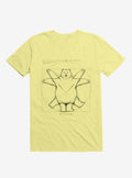 Vitruvian Bear Corn Silk Yellow T Shirt T Shirt Trending US Hot Right Now