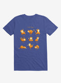 Yoga Cat Royal Blue T Shirt T Shirt Trending US