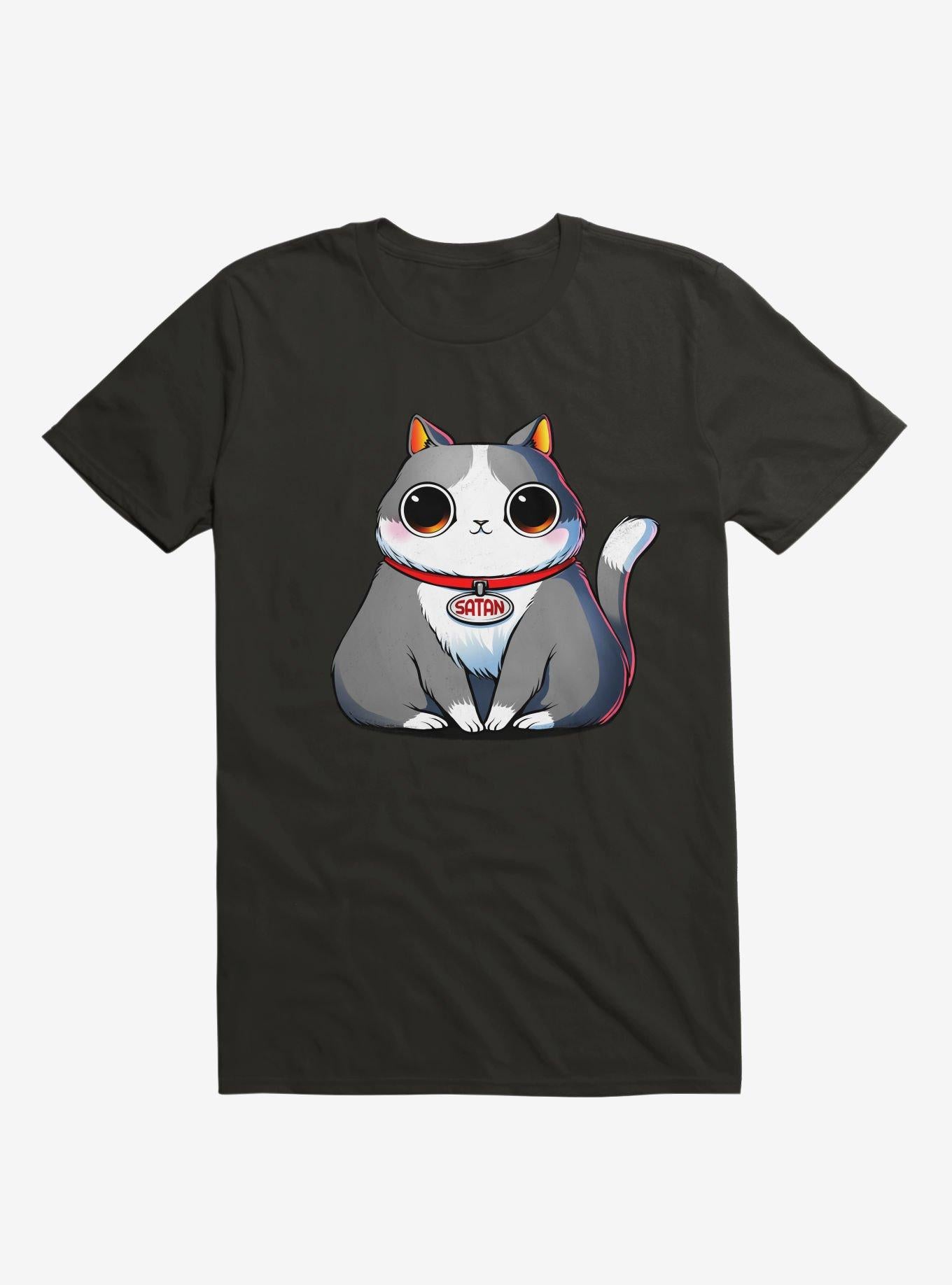 Satan Cat Black T Shirt T Shirt Trending US
