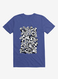 Dia De Los Muertos Panda Party Royal Blue T Shirt T Shirt High Search Demand Hot Right Now