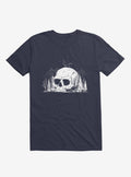 Skull Forest Navy Blue T Shirt T Shirt Trending US