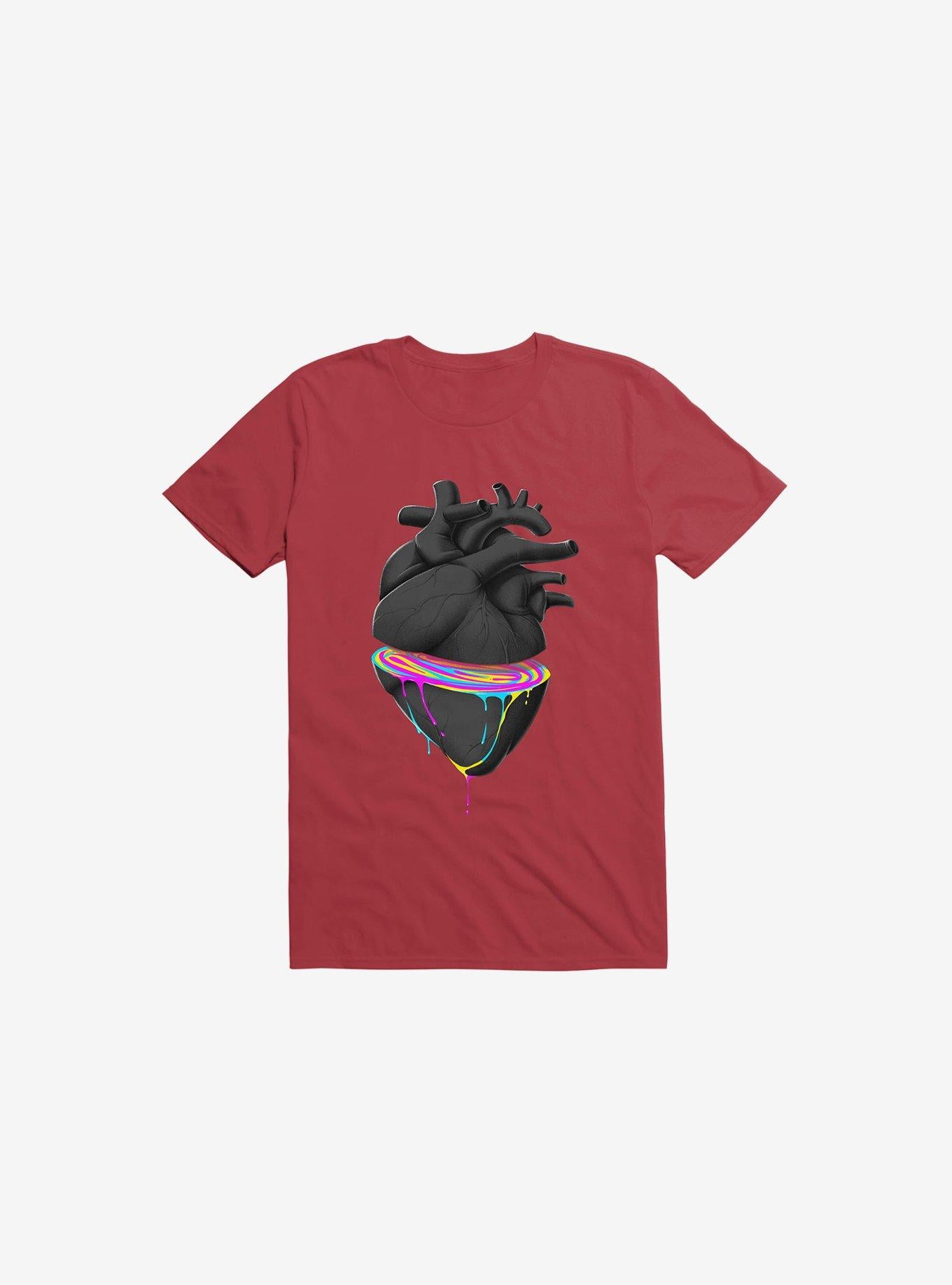 Bleeding Heart Red T Shirt T Shirt Trending US