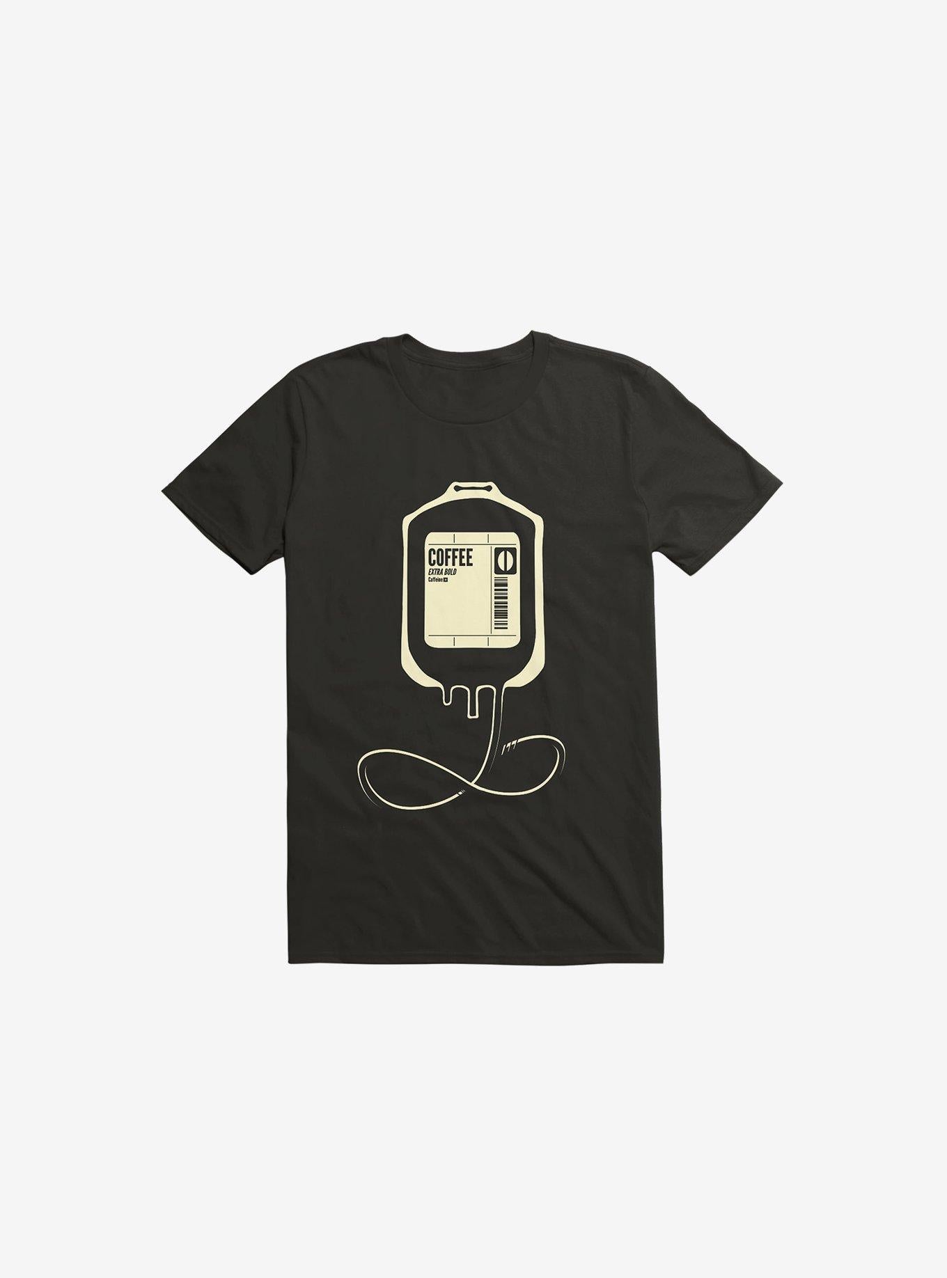 Coffee Transfusion Black T Shirt T Shirt Trending US Fan Favorite