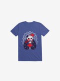 Xmas Panda Royal Blue T Shirt T Shirt Premium Print Hot Right Now