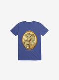 Family Portrait Dinosaur Royal Blue T Shirt T Shirt Trending US