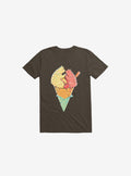Me Melting Brown T Shirt T Shirt High Search Demand Workout Ready