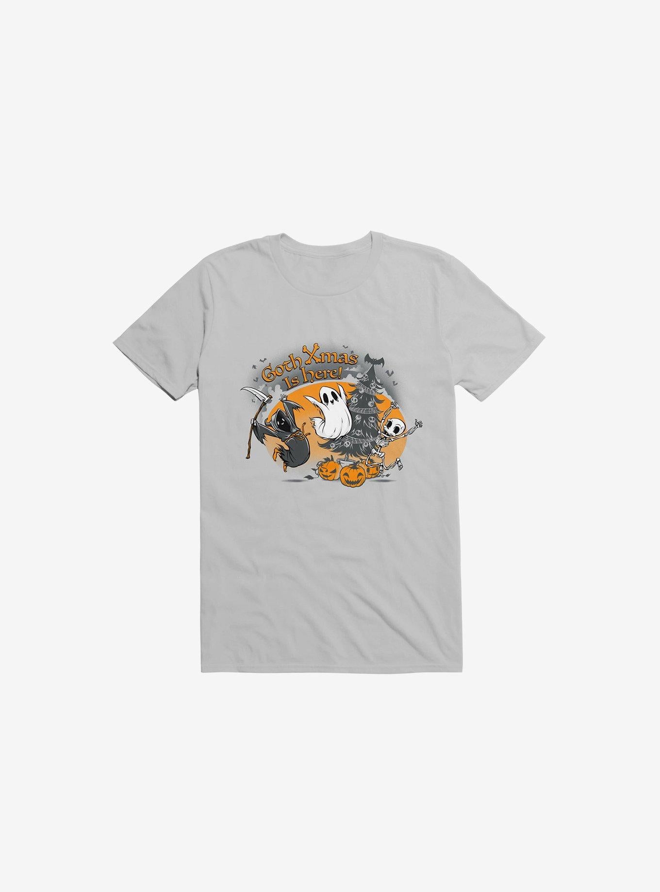 Goth Xmas Is Here Ice Grey T Shirt T Shirt Trending US