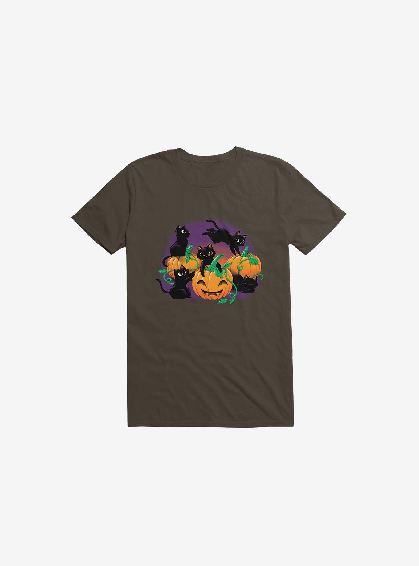 Hello Cat Halloween Brown T Shirt T Shirt Trending US Fan Favorite