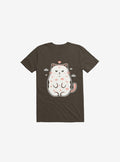 Love Cat Kisses Brown T Shirt T Shirt Viral TikTok Workout Ready