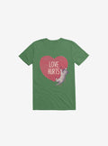 Love Hurts Cat Kelly Green T Shirt T Shirt Trending US Best Seller Look