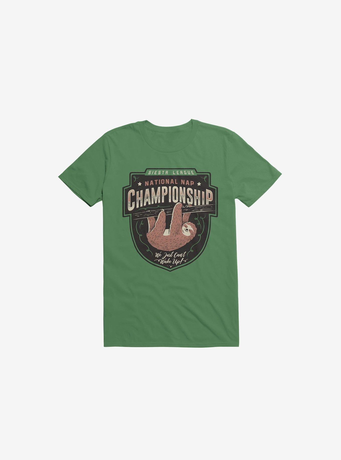 National Nap Championship T Shirt T Shirt Comfort Fit Daily Wear