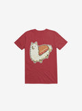 Alpaca Sushi Niguiri II Red T Shirt T Shirt Trending US Workout Ready