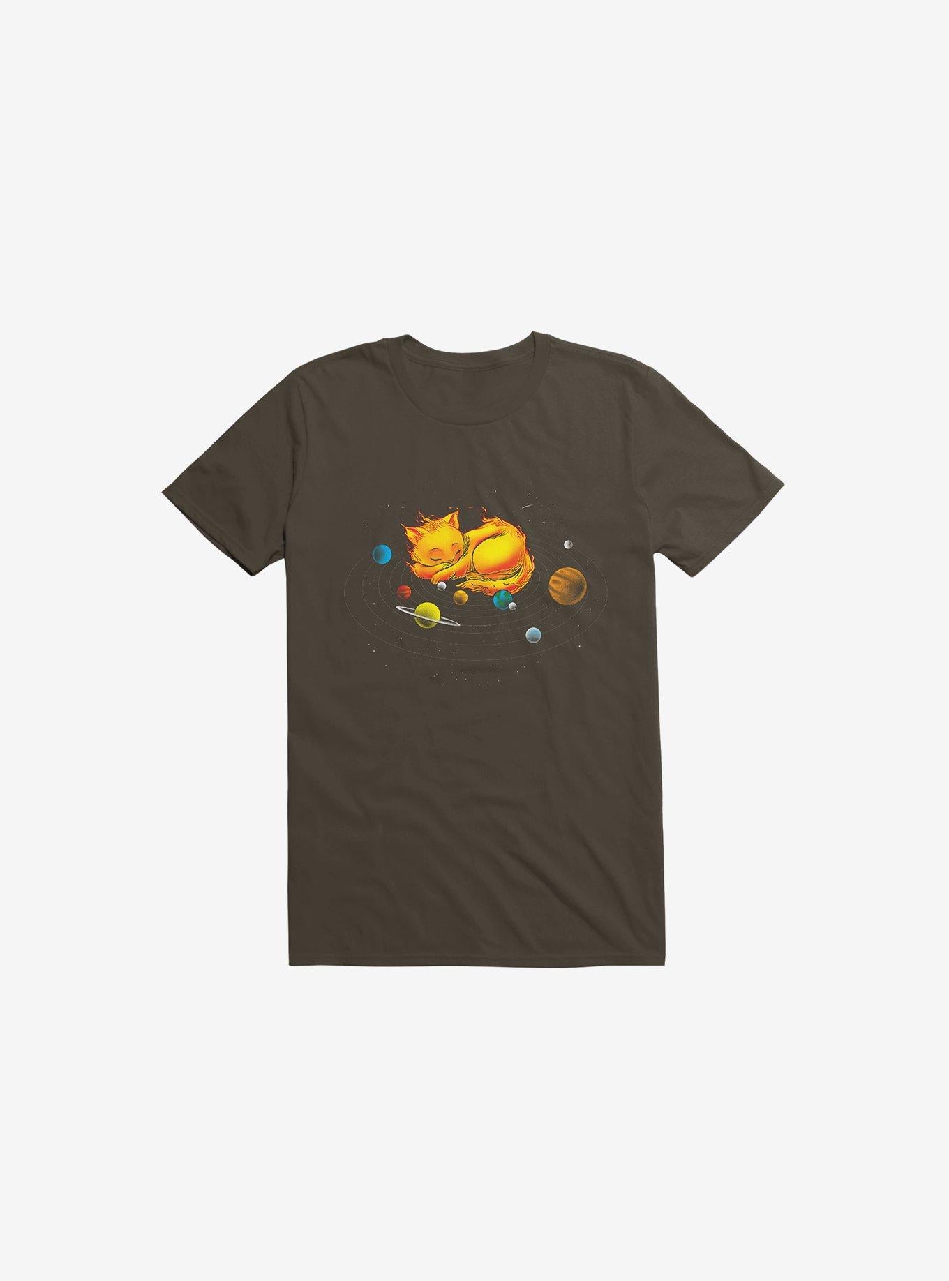 The Center Of MY Universe Cat Brown T Shirt T Shirt Viral TikTok Hot Right Now