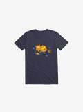 The Center Of MY Universe Cat Navy Blue T Shirt T Shirt Comfort Fit Fan Favorite