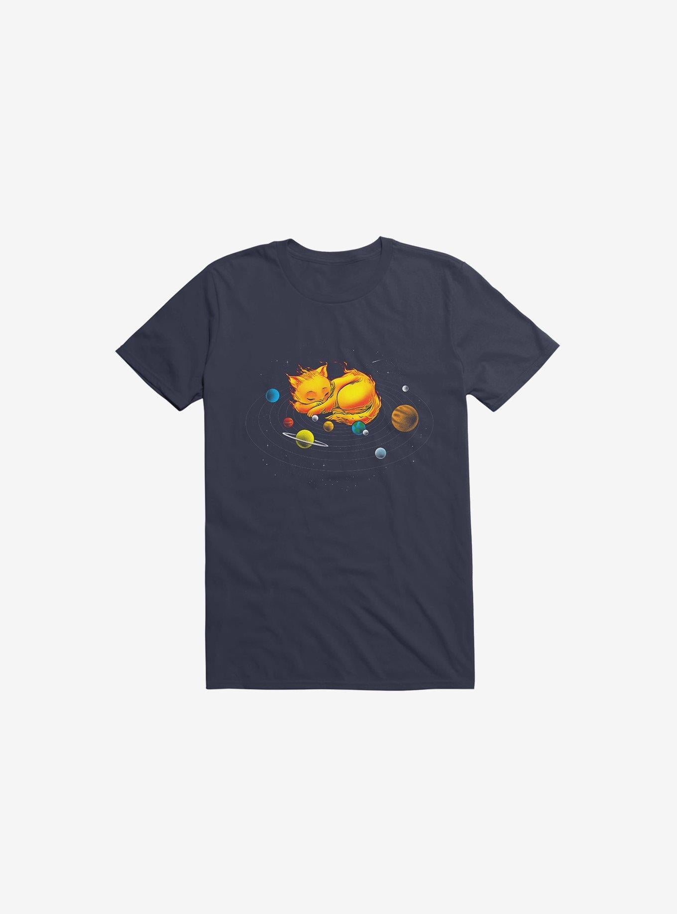 The Center Of MY Universe Cat Navy Blue T Shirt T Shirt Trending US