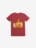 I Love Football 2 0 Red T Shirt T Shirt Streetwear Style Workout Ready