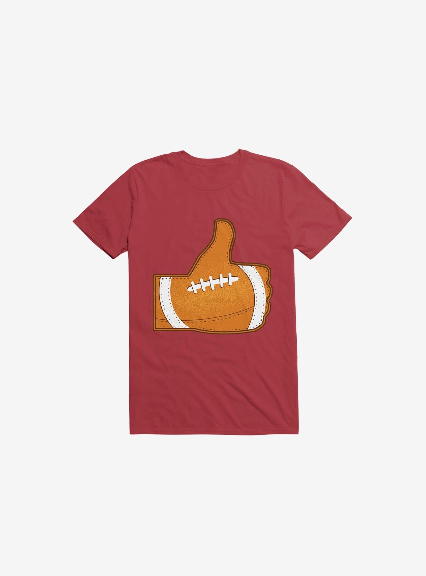 I Love Football 2 0 Red T Shirt T Shirt Trending US