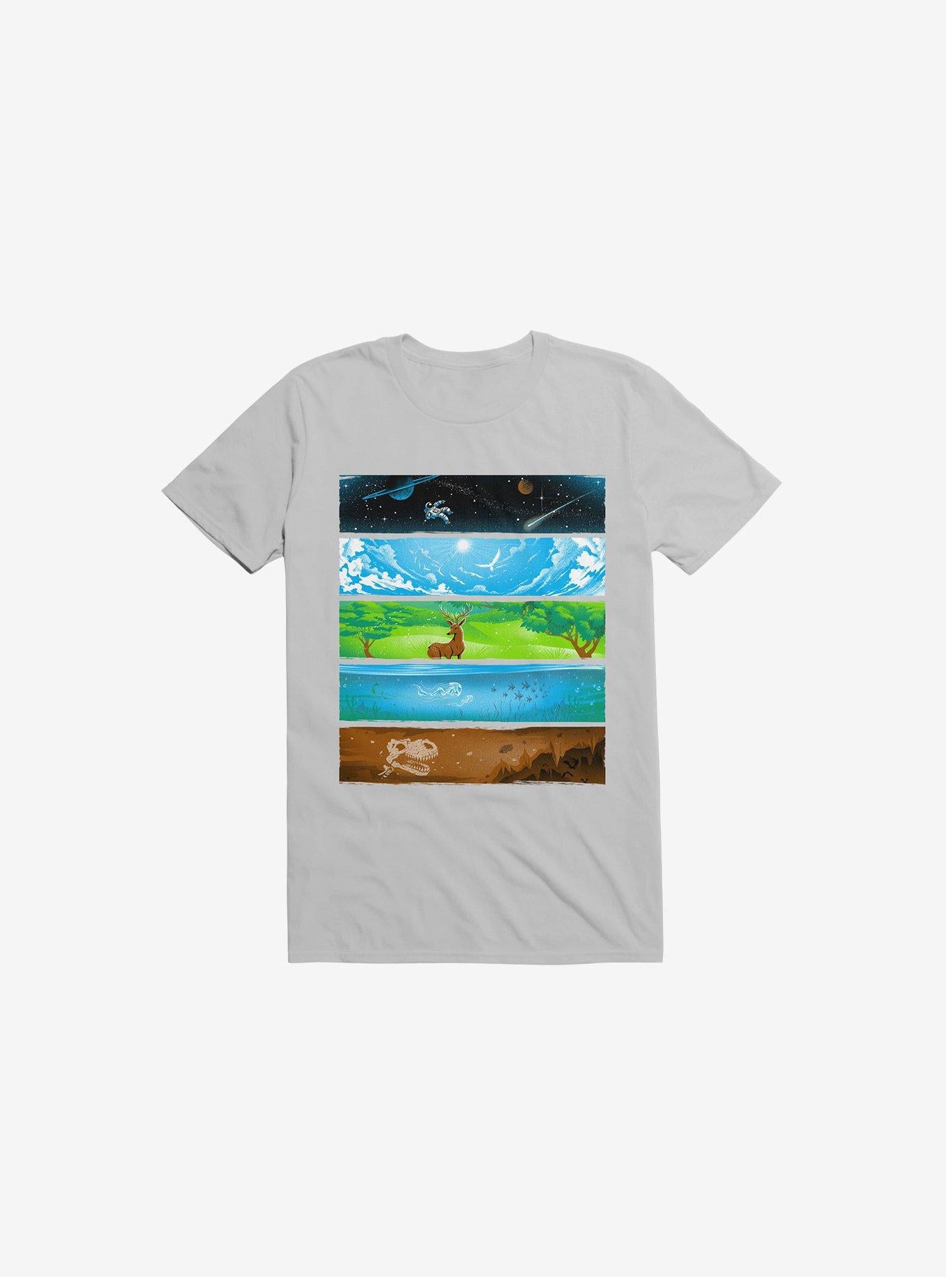 Across The Earth Ice Grey T Shirt T Shirt Trending US Gift Ready