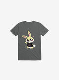 I Hate People Bunny Charcoal Grey T Shirt T Shirt Viral TikTok Daily Wear