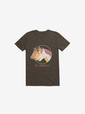 Be Yourself Unicorn Brown T Shirt T Shirt Trending US
