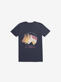 Be Yourself Unicorn Navy Blue T Shirt T Shirt Trending US
