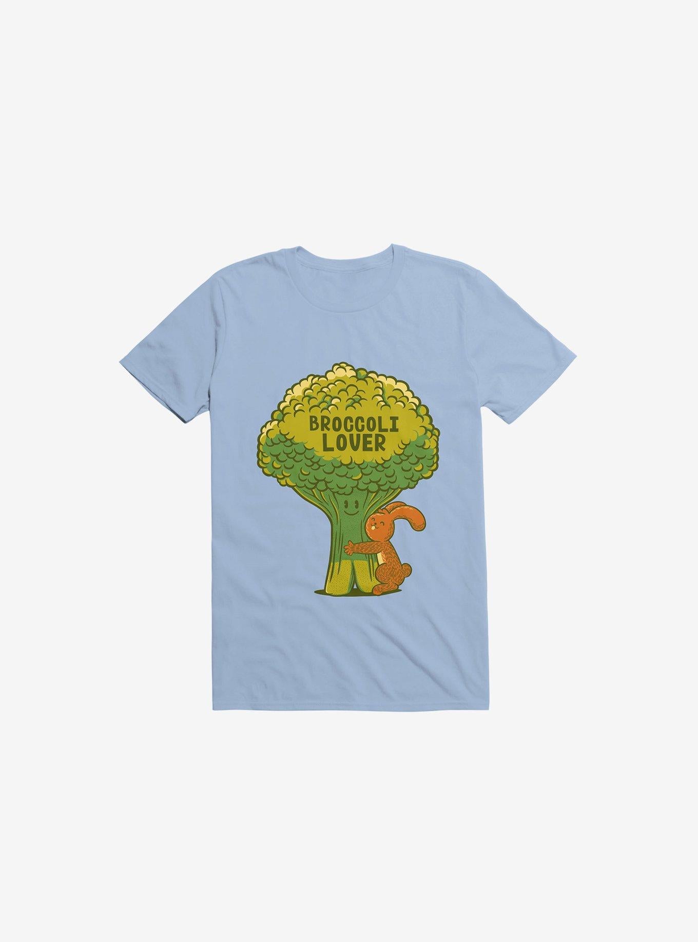 Broccoli Lover Light Blue T Shirt T Shirt Trending US