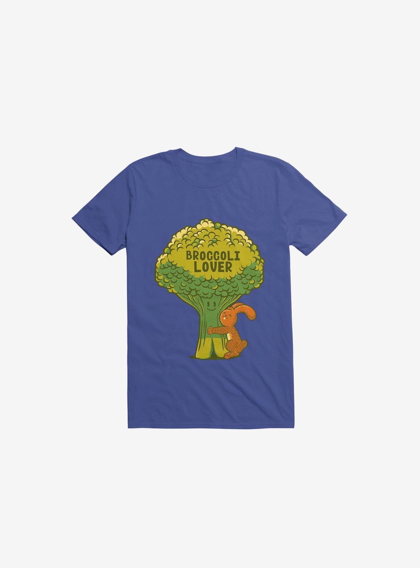 Broccoli Lover Royal Blue T Shirt T Shirt Trending US