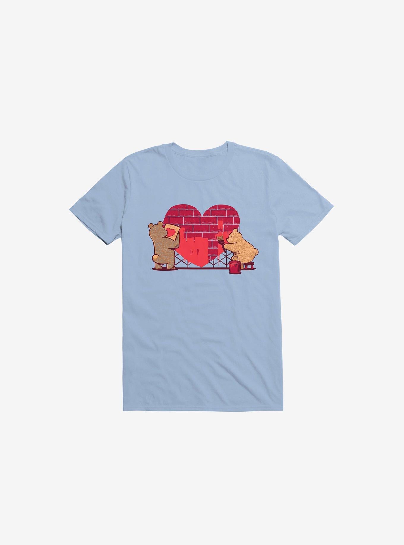 Building Our Love Light Blue T Shirt T Shirt Streetwear Style Gift Ready