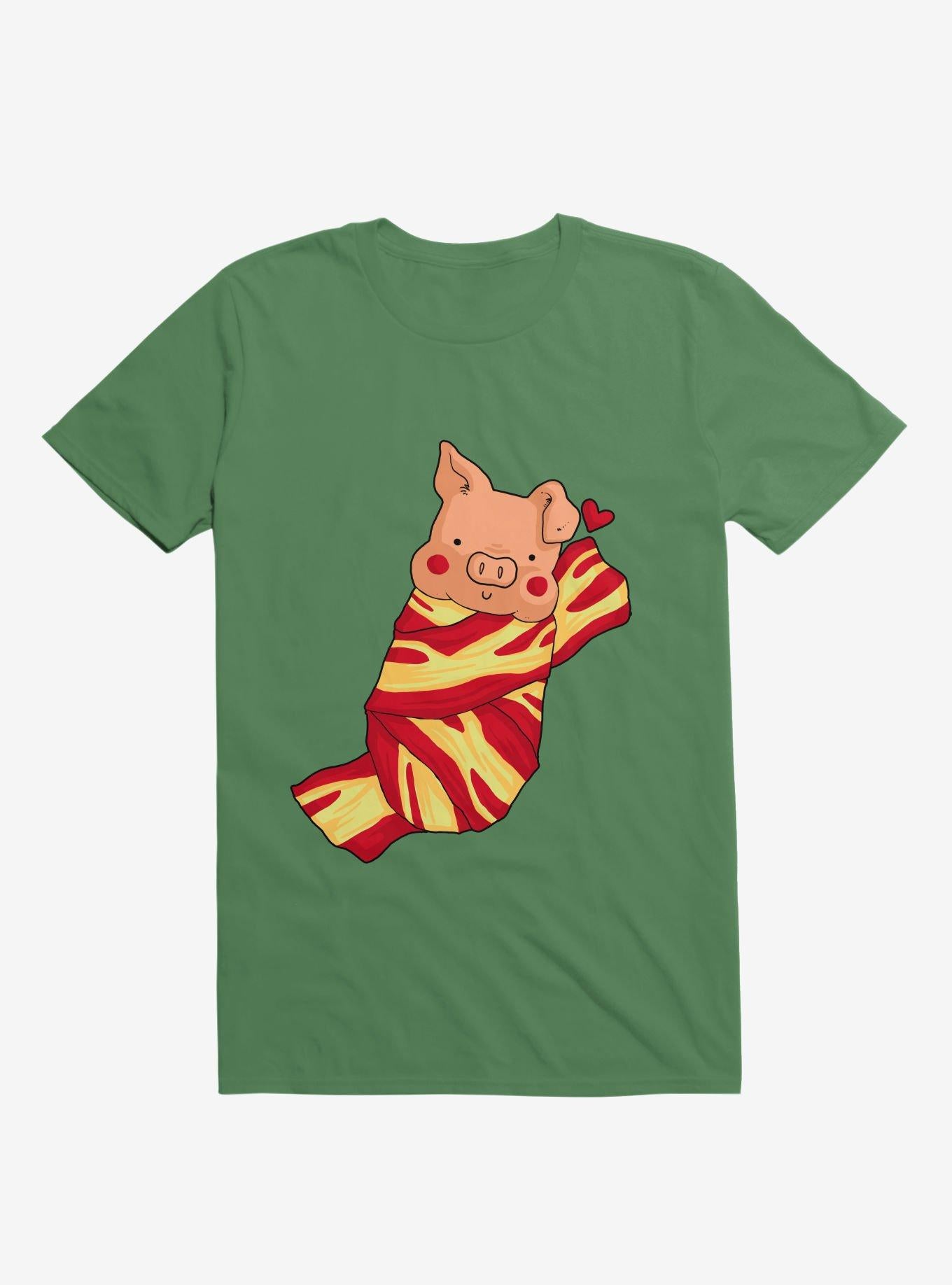 Comfie Pig Kelly Green T Shirt T Shirt Trending US
