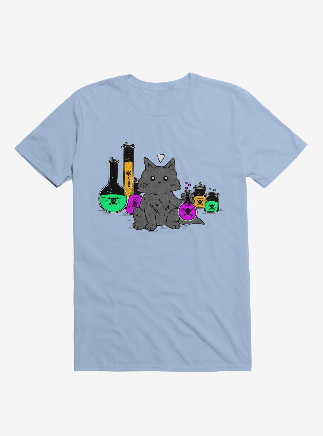 I Think My Cat Wants To Kill Me Light Blue T Shirt T Shirt Trending US