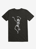 Dancing Skeleton Black T Shirt T Shirt Trending US