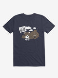 If You Love Me Let Me Sleep II Bear Navy Blue T Shirt T Shirt Premium Print Hot Right Now