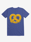 The Long Cat Is A Pretzel Royal Blue T Shirt T Shirt Gym Lifestyle Workout Ready