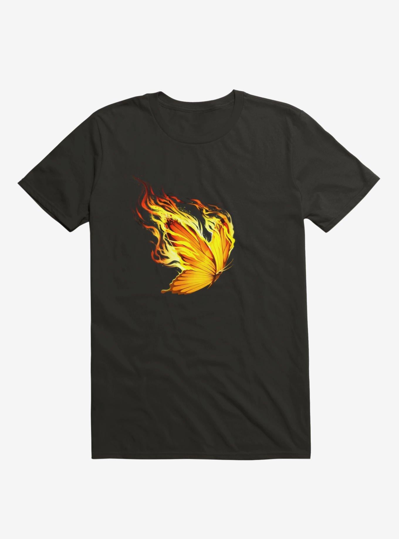 Burn Out Black T Shirt T Shirt Trending US