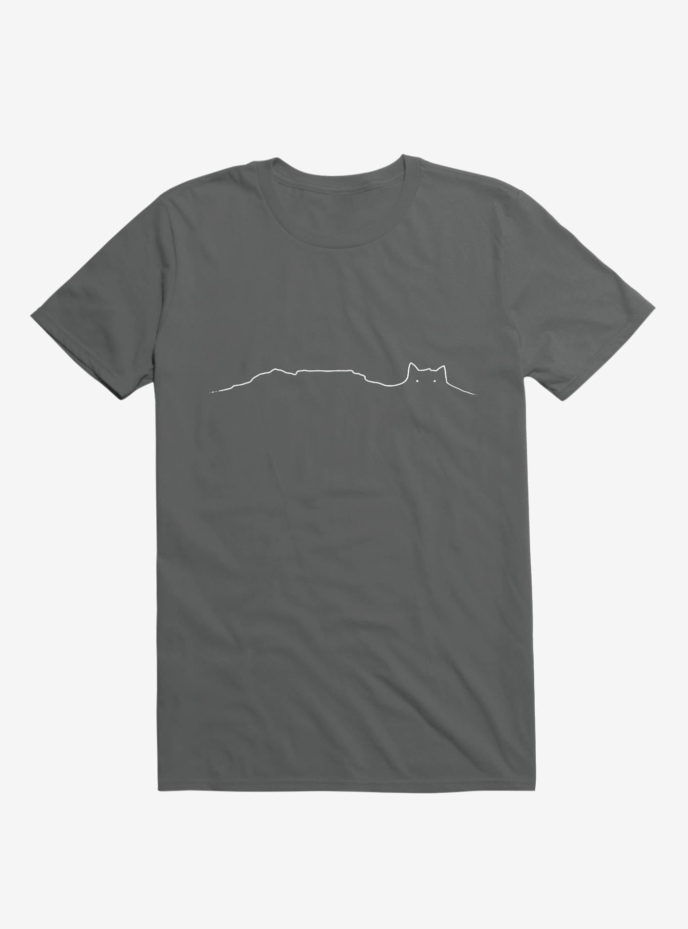 Mountain Lion s Head Cape Town Charcoal Grey T Shirt T Shirt High Search Demand Workout Ready