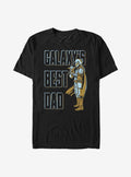 Star Wars The Mandalorian Galaxy's Best Dad T-Shirt | Premium Unisex T-Shirt, Trending Graphic Tee