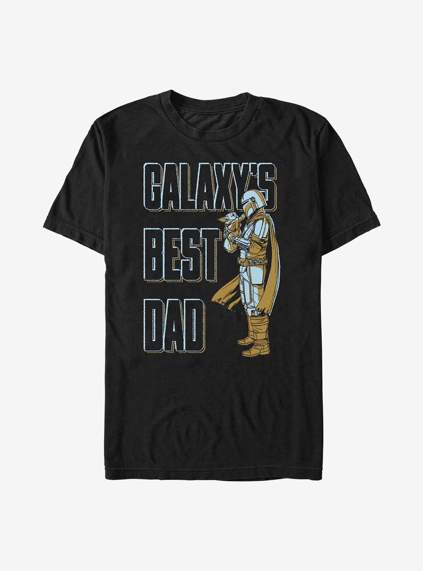 Star Wars The Mandalorian Galaxy's Best Dad T-Shirt | Premium Unisex T-Shirt, Trending Graphic Tee